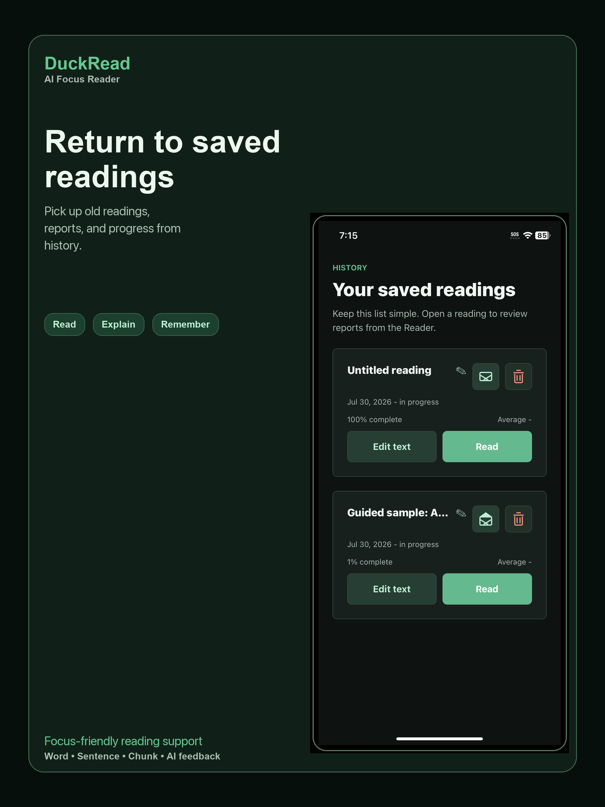 DuckRead: AI Focus Reader screenshot 12