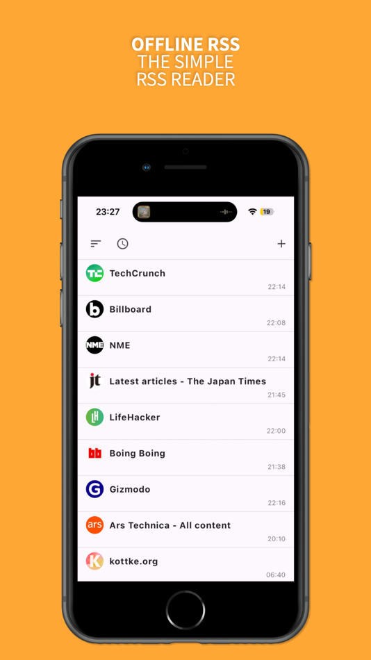 #1. Offline RSS (iOS) 由: Giles Goddard