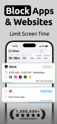 Atten - App Blocker Screenshot 1 of 7