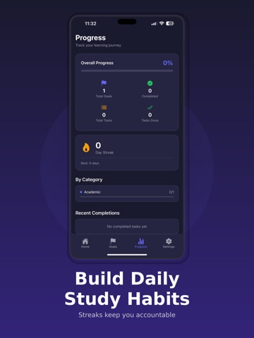 Study Planner: Daily Tracking iPad screenshot