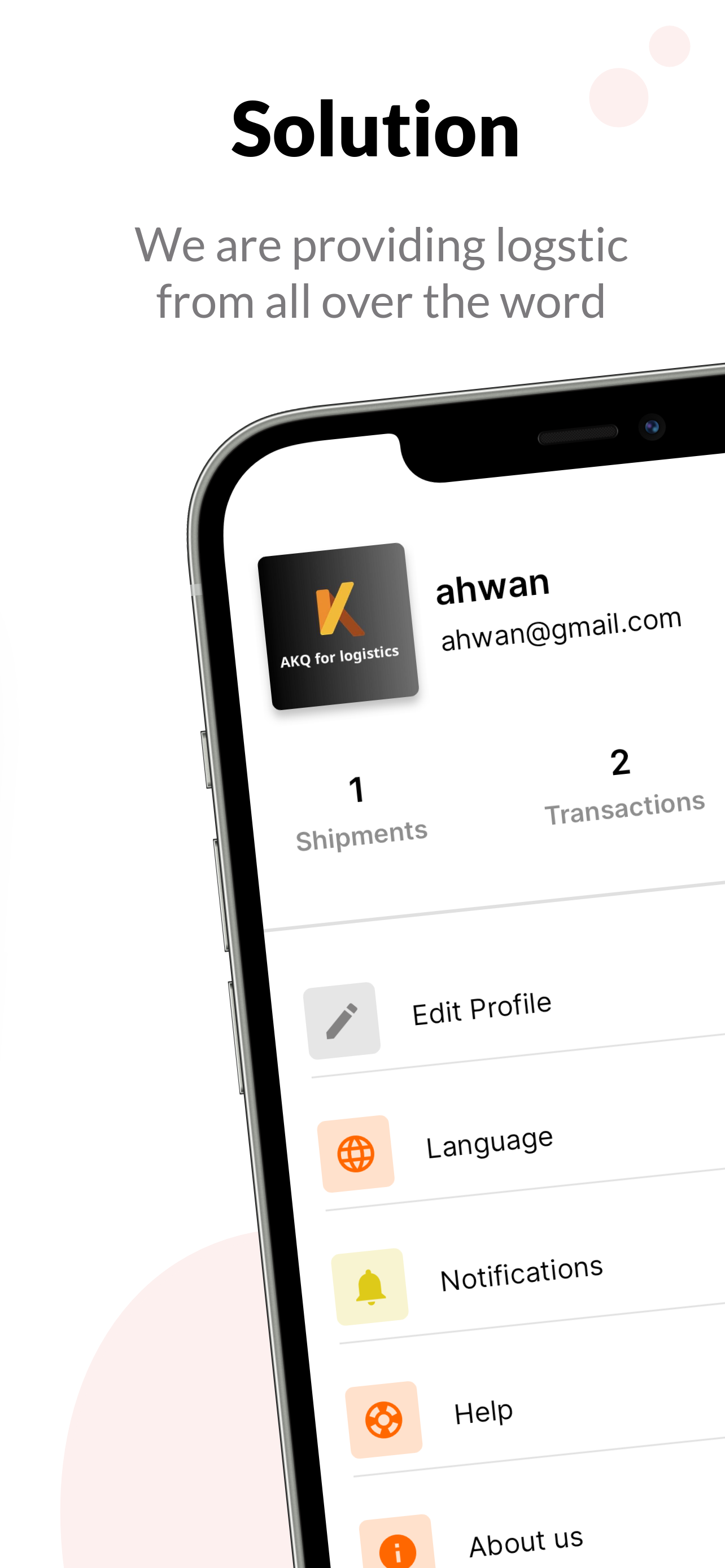 AKQ For Logistic screenshot 3