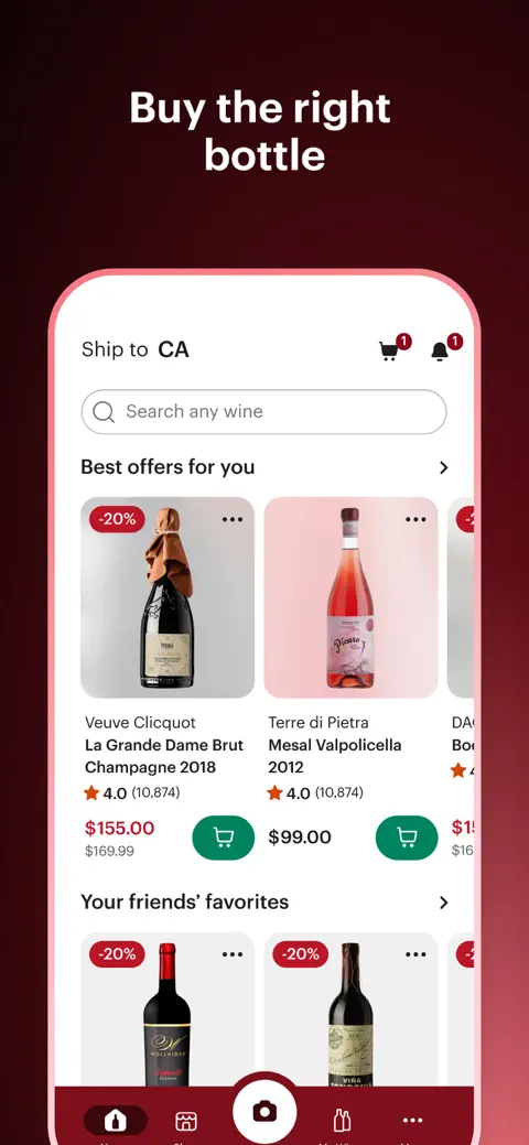 Vivino App Store screenshot 7 of 8