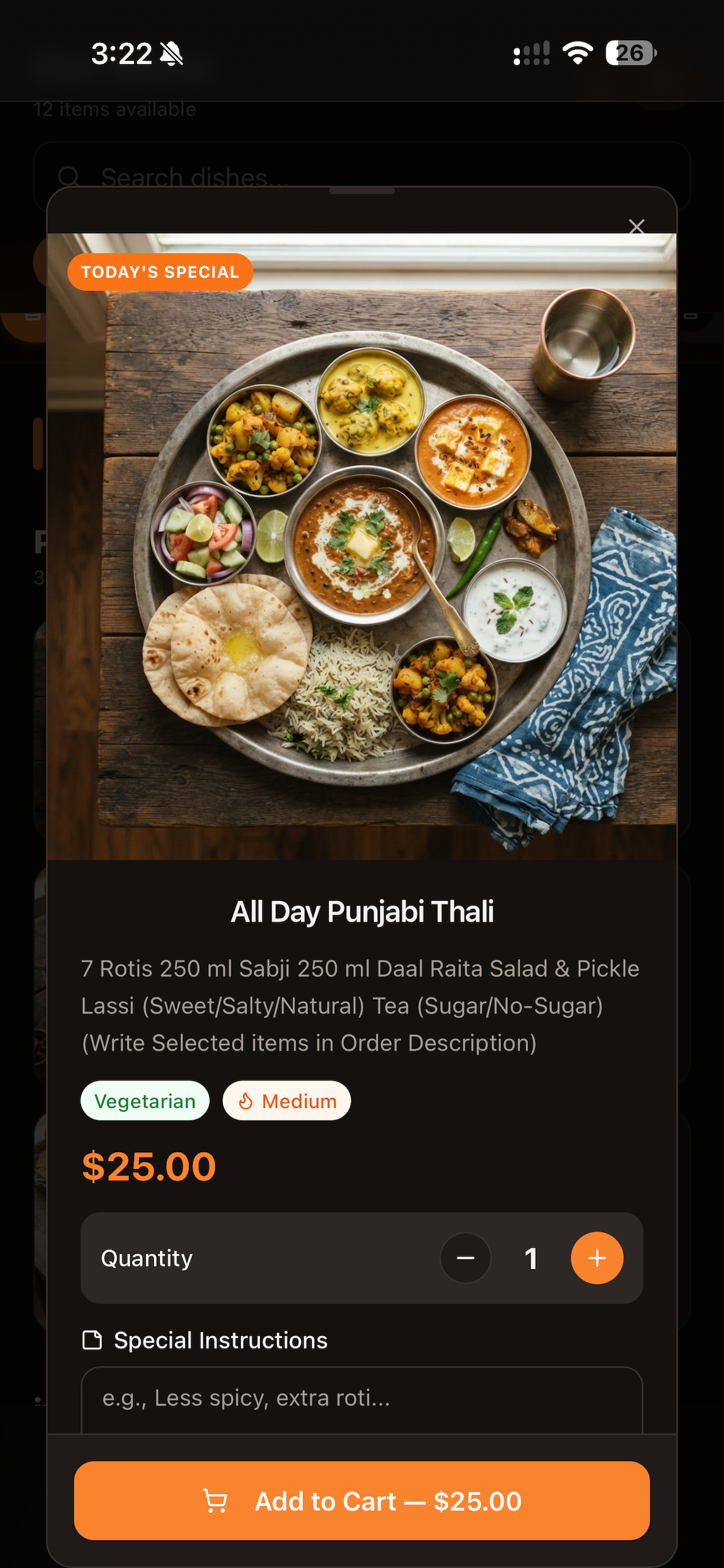 Punjabi Tiffin Delivery screenshot 4