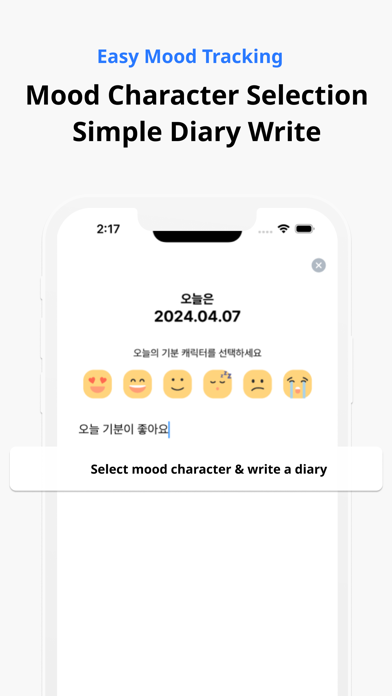 DailyMood - Diary, Mood Screenshot