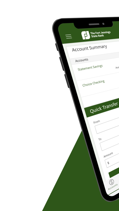 The Fort Jennings State Bank Screenshot