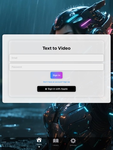 Text to Video - AI Video Maker iPad screenshot
