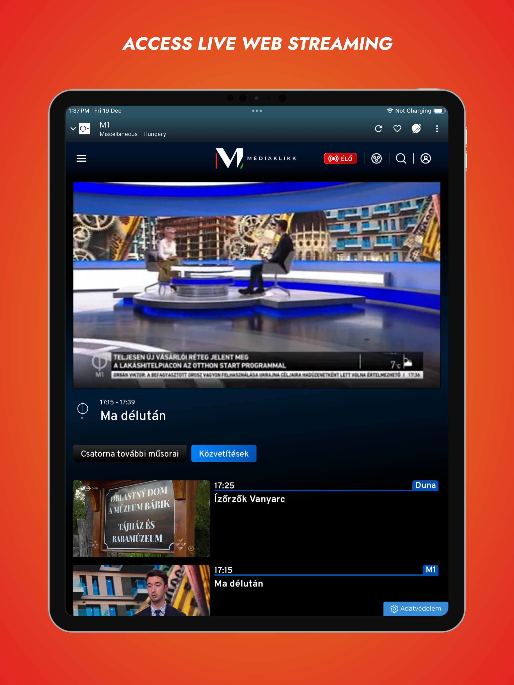 Orbitv: Live TV, IPTV Player screenshot 13