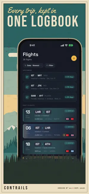 Contrails: Flight Log screenshot 2