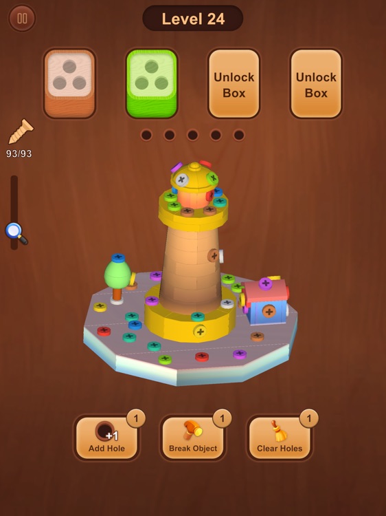 Wood Cube Out 3D screenshot-3