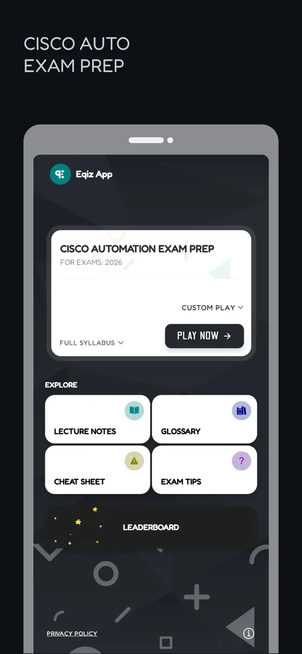 Screenshot #1 pour Cisco Auto Prep: with AI