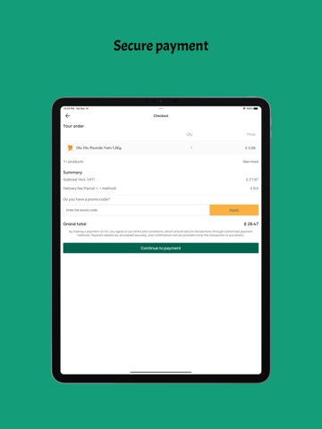 EverythingAfrican iPad screenshot