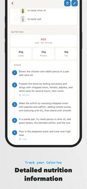 Sift: Save Video Recipes screenshot 2