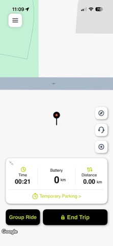 BeamBike™ screenshot