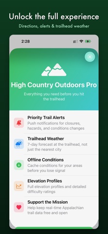 High Country Outdoors iPhone screenshot