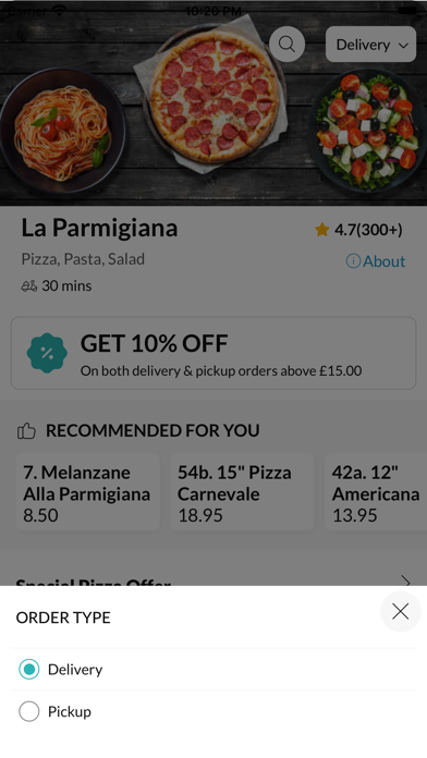 La Parmigiana Screenshot