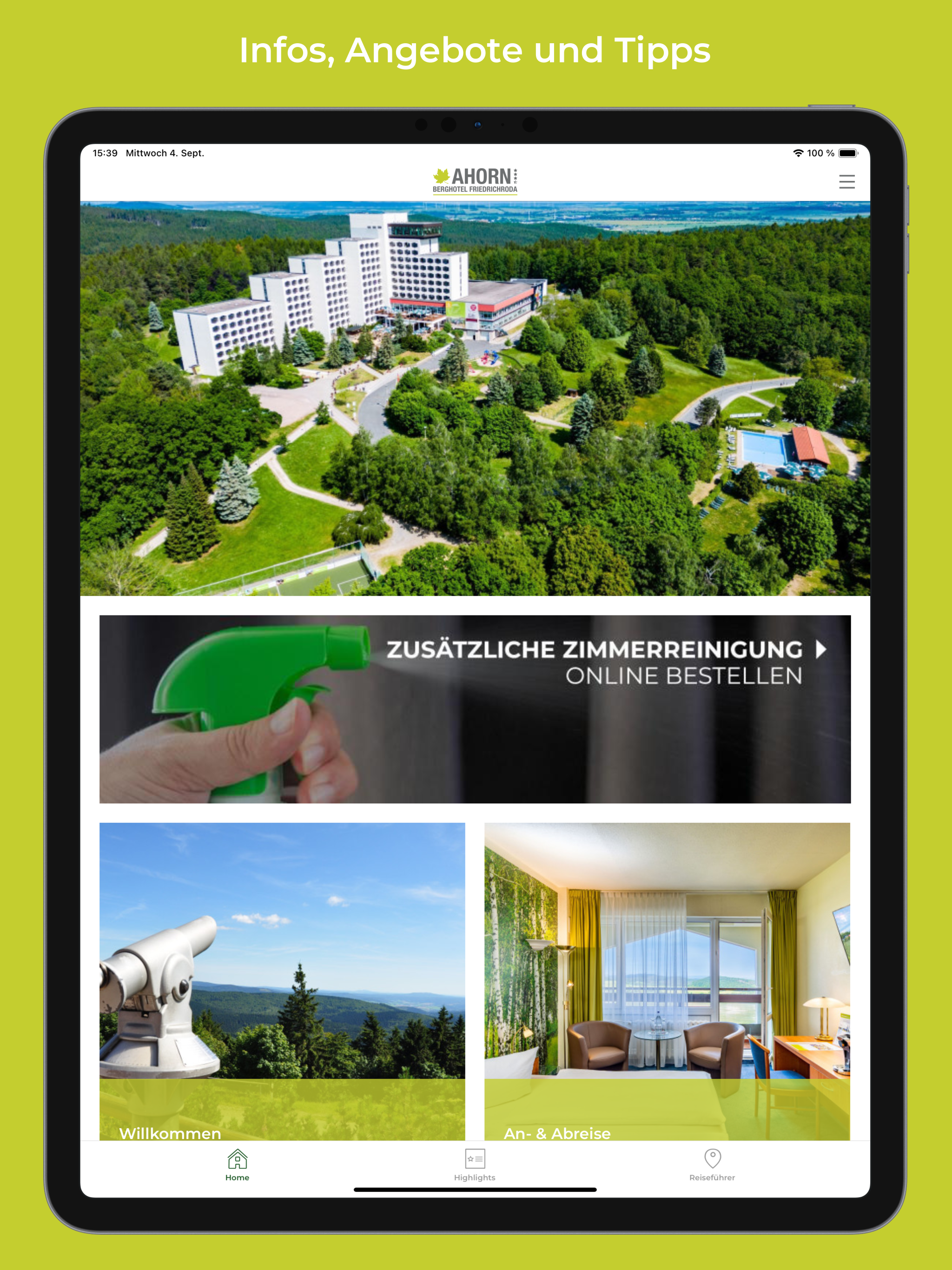 AHORN Hotels screenshot 6