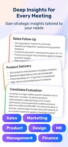 AI Note Taker-Meeting Summary Screenshot 5 of 5