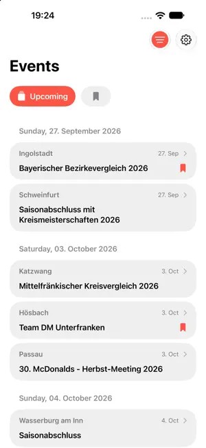 Athlety: Track & Field Planner screenshot 1