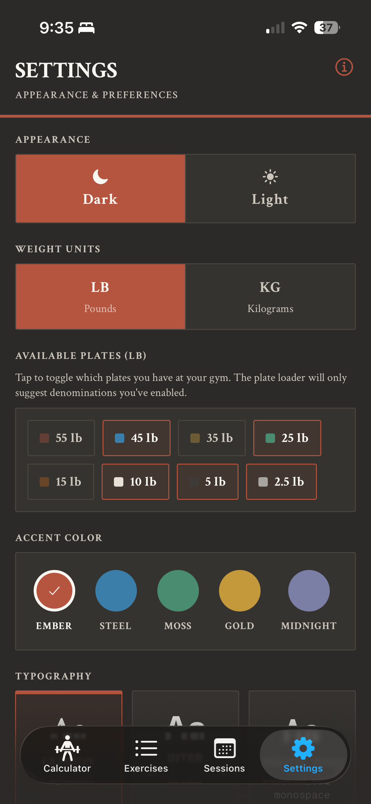 Good Gym Calculator screenshot 2