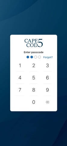 Cape Cod 5 - Mobile Banking Screenshot 2 of 4