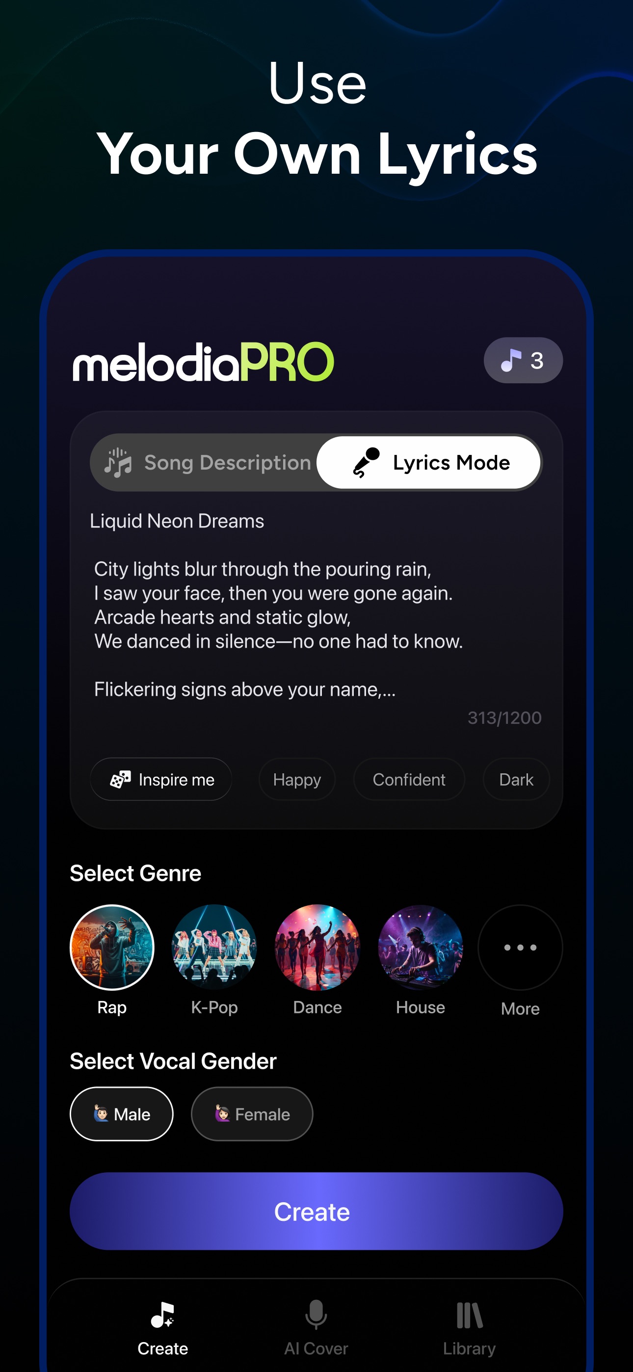 AI Music Maker - Melodia screenshot 5