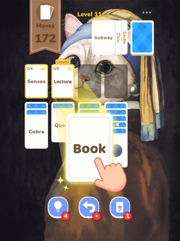 Word Solitaire Sort Journey iPad screenshot