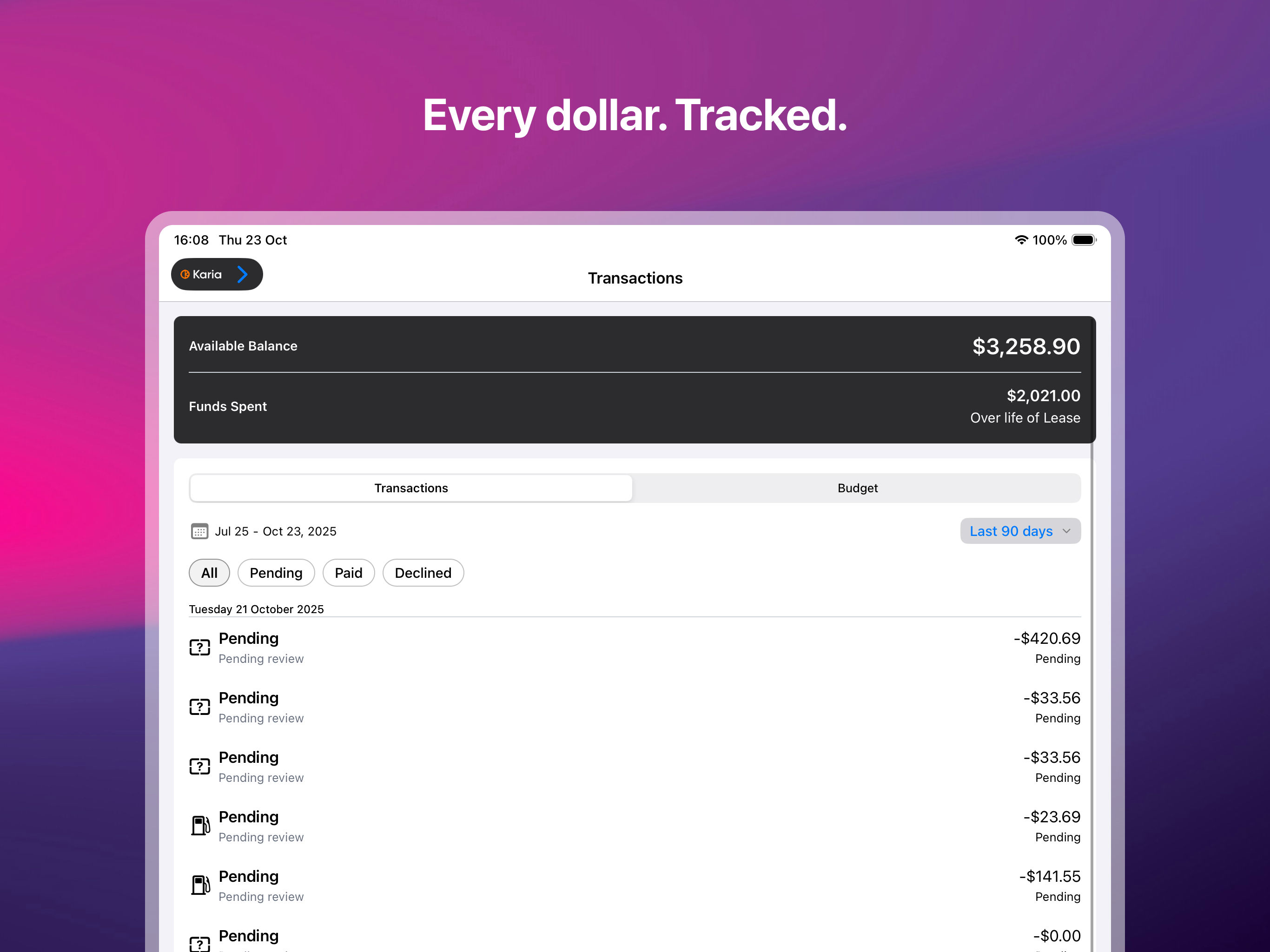 Novated Driver screenshot 6