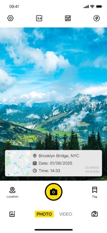 Timestamp Camera . Screenshot 2 of 5