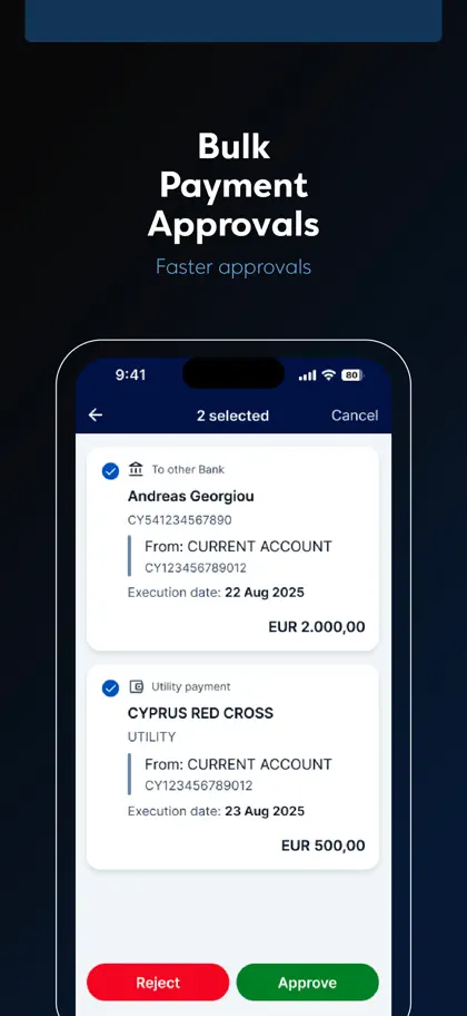 Eurobank Business Cyprus ekran görüntüsü 4 / 5