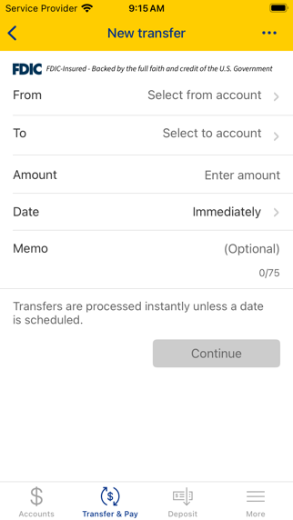 Beacon Business Bank Mobile Screenshot