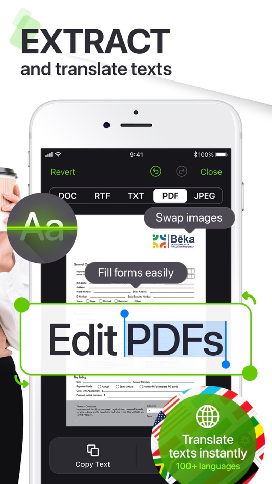 #3. My Scanner: Scan to PDF & Edit (iOS) 来自: Dream App Studio UAB