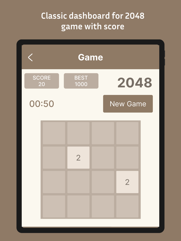 Screenshot #5 pour 2048 - puzzle number 4096