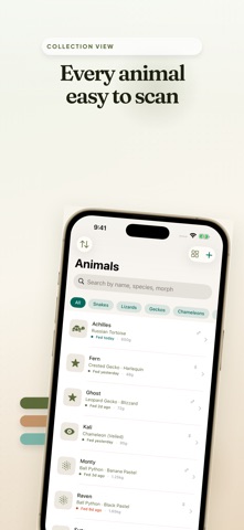 Reptile Care Tracker - Cage Screenshot 2 of 5