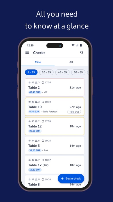 TYNGO Staff Order Screenshot