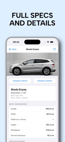 Sideby – Car Compare Screenshot 3 of 4