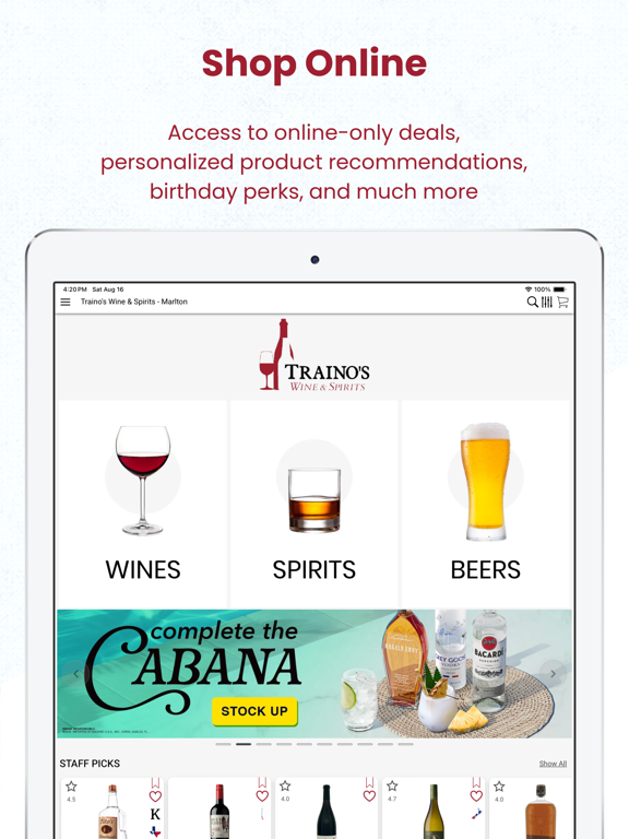 Screenshot #4 pour Traino's Wine & Spirits