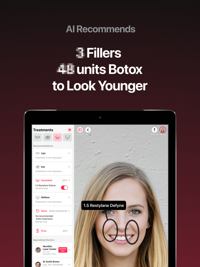 AI Aesthetics Face Cosmetics
