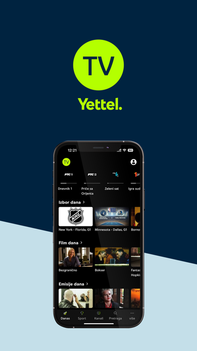 Yettel TV Screenshot