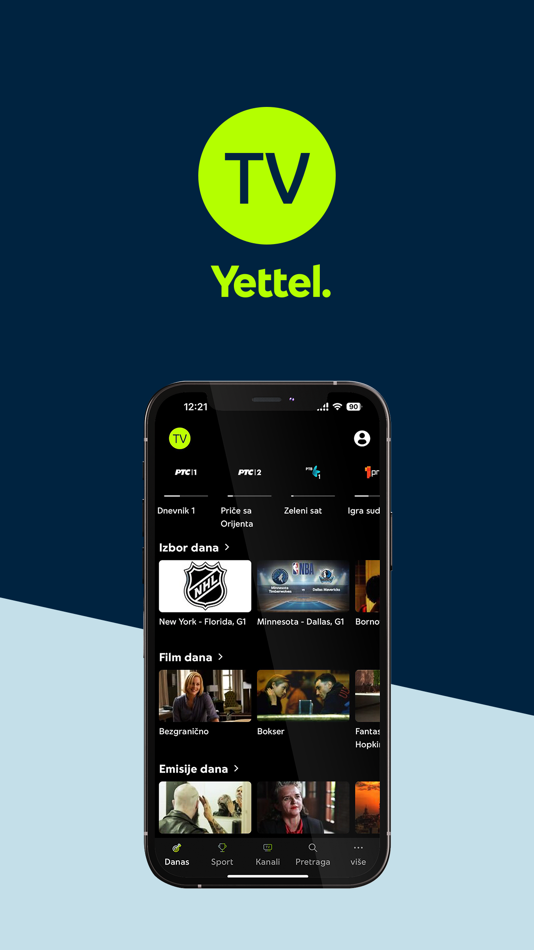 #3. Yettel TV (iOS) 由: Yettel d.o.o. Beograd