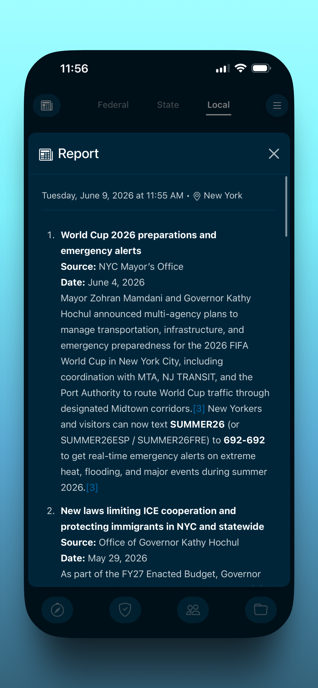 Gov Glance screenshot 3