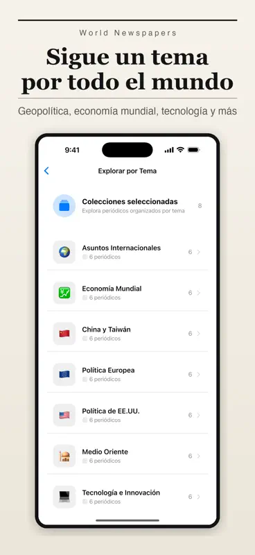 World Newspapers: Traducidos screenshot 4 of 5