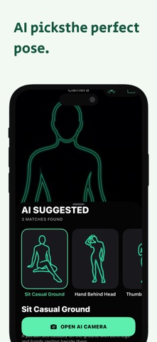 PoseSnap: AI Pose Camera screenshot
