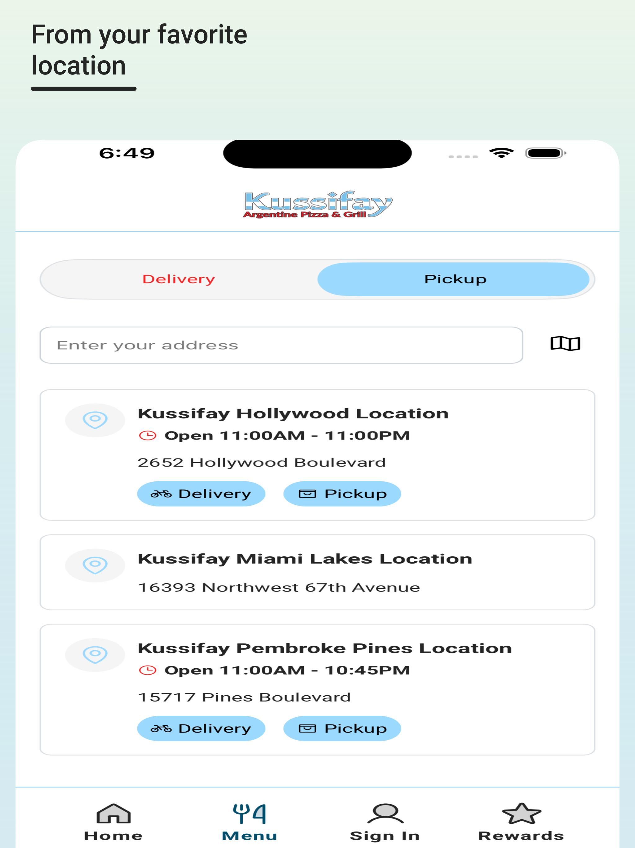 Kussifay Restaurants screenshot 7