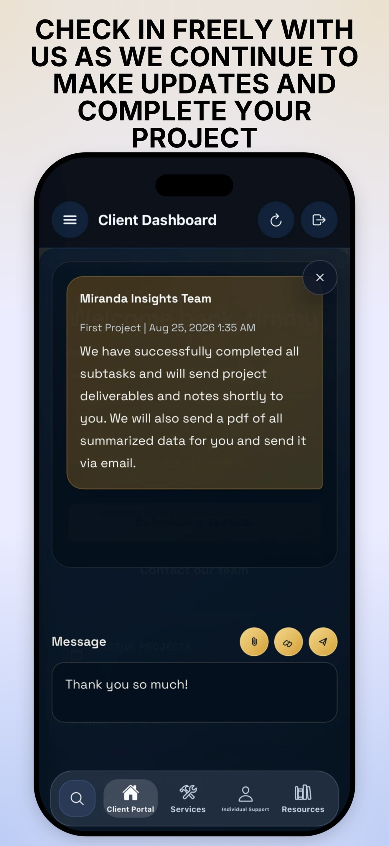 Miranda Insights Mobile screenshot 8