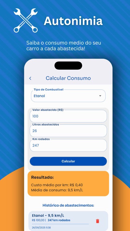 DriveCar - Consumos e Revisões