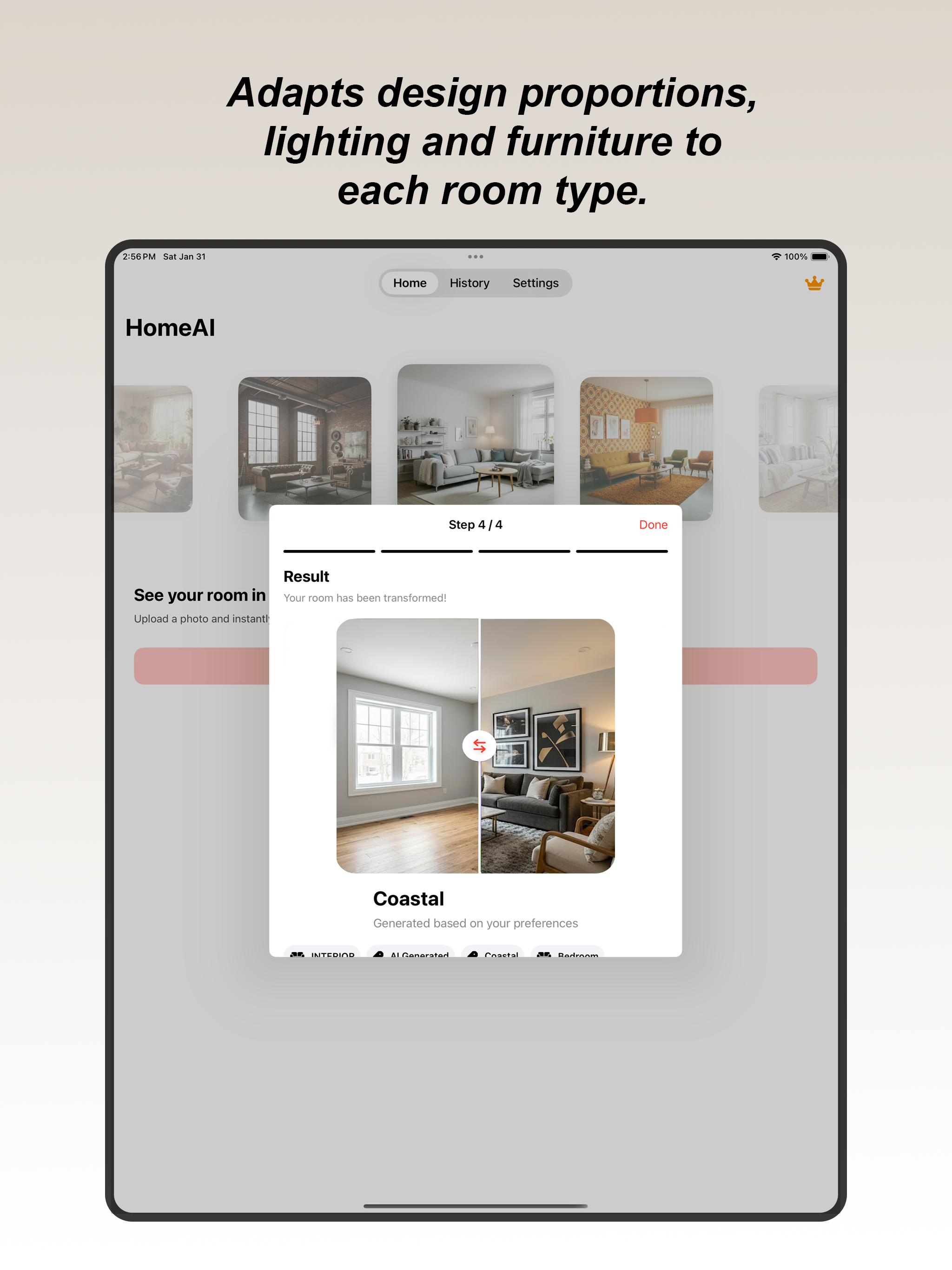 HomeAI Room Interior screenshot 8