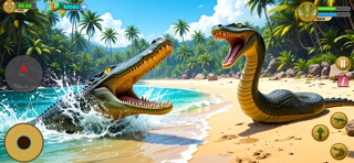 Crocodile Attack Wild Sim Game screenshot