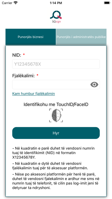 Screenshot #1 pour SQsign