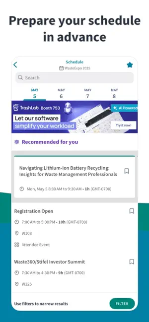 WasteExpo 2025 screenshot 3