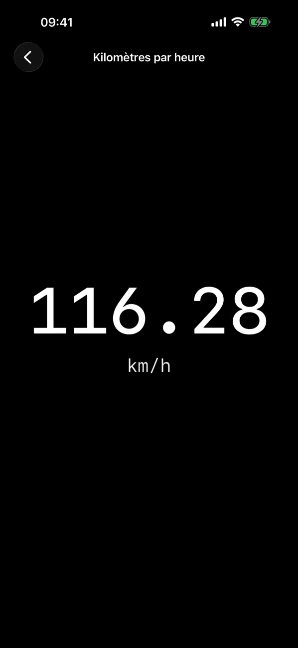 Screenshot #2 pour GPS Data – Coord., vitesse
